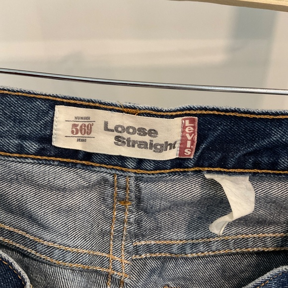 VINTAGE Levi’s 569 , 27 w x 28 L , I wore at ankle , I’m 5,5 - Picture 4 of 4